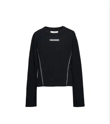 jentlouis Thermal Zip Long Sleeve T-shir