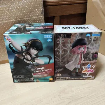 SPY x FAMILY 요르 아냐 프라이스 피규어 2개 세트
