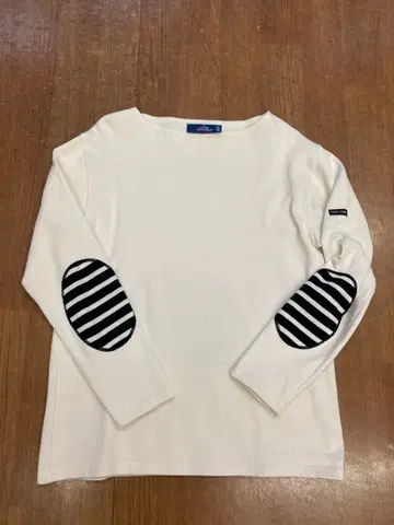 SAINT JAMES 긴팔 티셔츠 화이트