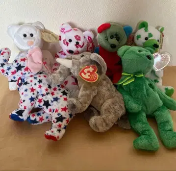 ty 비니 베이비즈 봉제 인형 묶음 판매