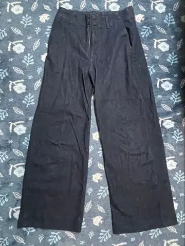 UNIQLO 와이드 트라우저 청바지