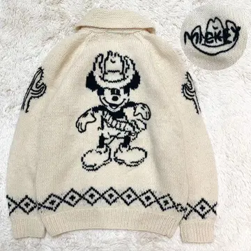 레어 90s Tokyo Disneyland 디즈니 미키 카우친 M