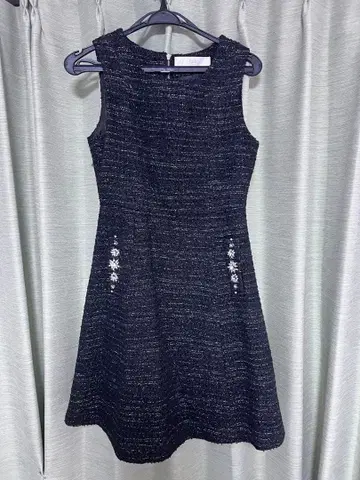 tocco closet 슬리브리스 원피스 블랙