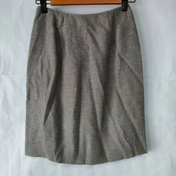 ANNE KLEIN 무릎 기장 타이트 스커트 린넨 소재 베이지 계열 9호