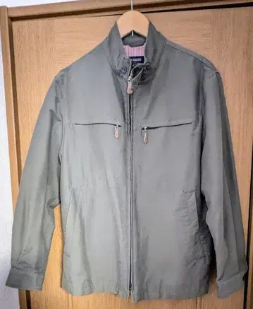 M 그레이 집업 아우터