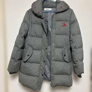 Diable 그레이 다운 코트