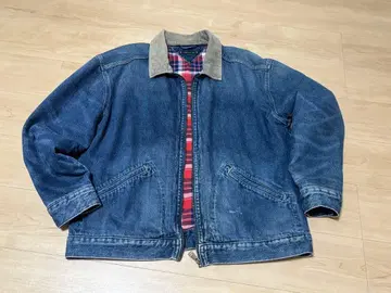 TOMMY HILFIGER 데님 자켓 남성용 L 사이즈