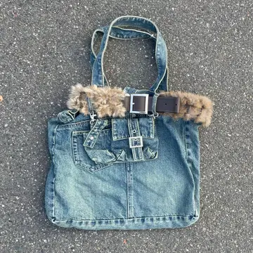 y2k 그런지 헤이세이 백 리메이크 archive 00s 데님 퍼