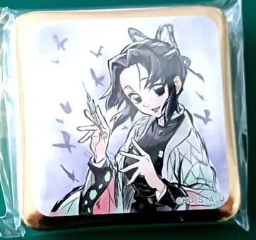 귀멸의 칼날 스퀘어 캔뱃지 즐거운 복권 다이닝 코쵸우 시노부