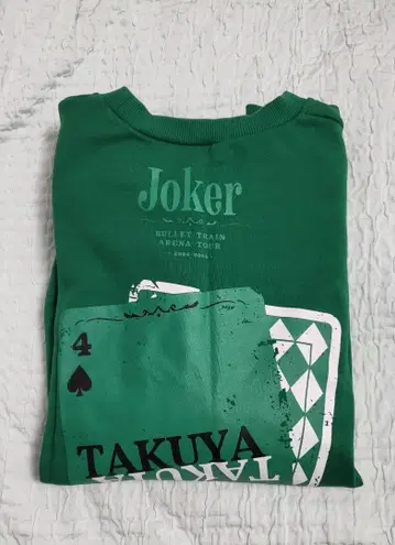 초특급 타쿠야 JOKER 투어 맨투맨 L