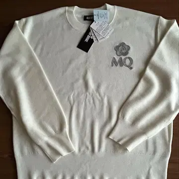 MARY QUANT*화이트 긴팔 니트