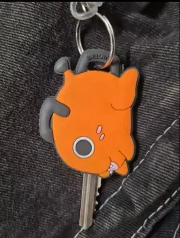 포치타 키 커버 체인소 맨 실리콘 미사용 새상품