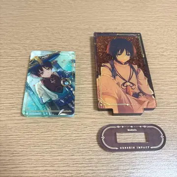 원신 방랑자 아크릴 블록 콜렉타 2개 세트