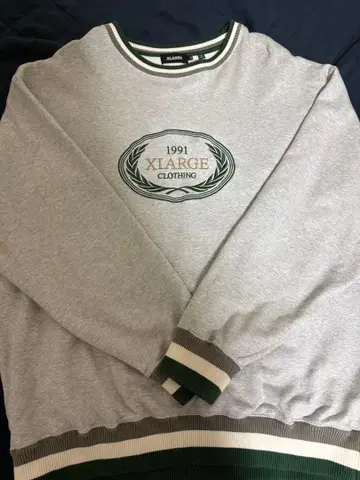XLARGE 로고 자수 맨투맨 XL
