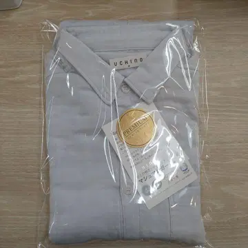 하자품 UCHINO RTT1676 M 라이트 블루 긴팔 셔츠