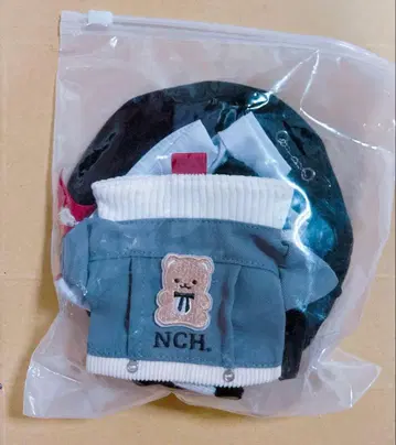 해외 딜러 제작 무속성 봉제 인형 20cm 의류 미개봉