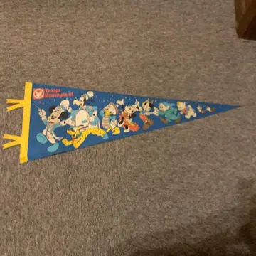 도쿄 디즈니랜드 설립 당시 쇼와 레트로 페넌트 장기 게시품