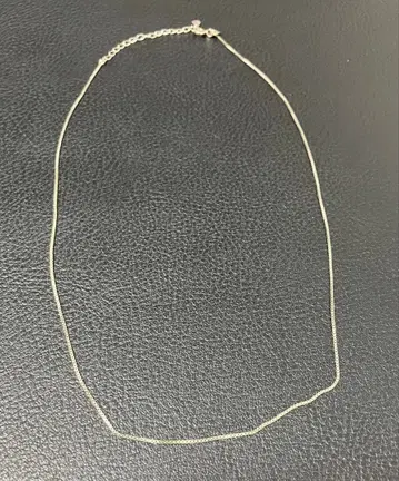 체인 심플 숏 목걸이(실버)