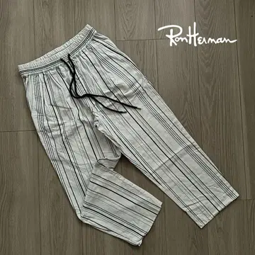[ Ron Herman ] 스트라이프 이지 팬츠