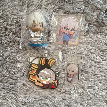 니지산지 이브라힘 마스코트 피규어 러버 스트랩 미니 아크릴 스탠드