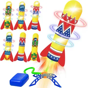 로켓 런처 완구 하늘을 나는 폼 선물 생일 기프트
