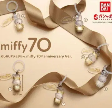 메지루시 액세서리 miffy 70th anniversary 컴플리트