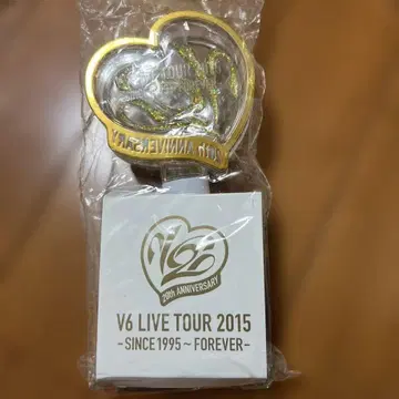 V6 라이브 투어 2015 20주년 기념 응원봉