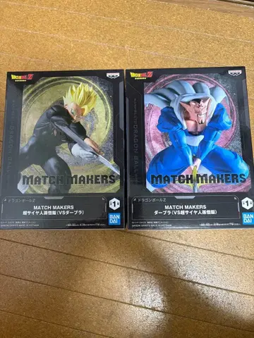 MATCH MAKERS 초사이어인 갓 SS 손오공 & 데브라 피규어 세트