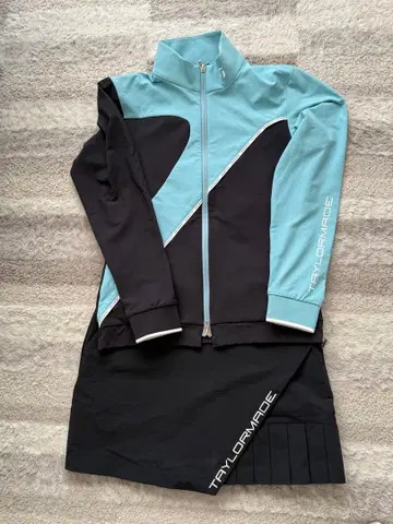 테일러메이드 플리스 자켓 & 스커트 셋업 M 사이즈