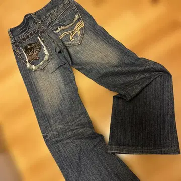 a.r.y 데님 하드 디자인 오샤레 청바지 SS