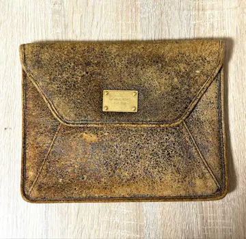 MICHAEL KORS 브라운 클러치백