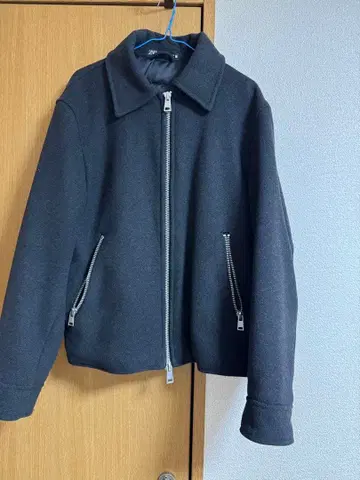 ZARA 다크 그레이 블루종 S