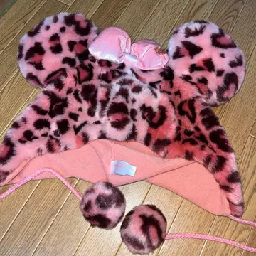 레오파드 무늬 팬캡 구형