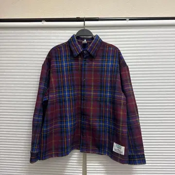 DISCUS ATHLETIC 체크 무늬 셔츠