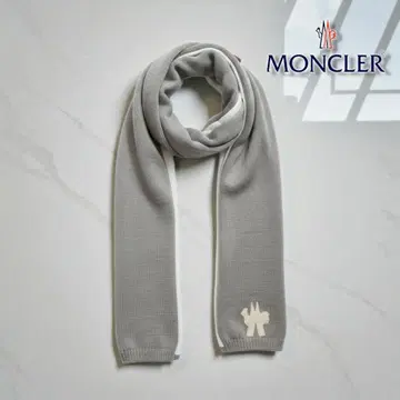 MONCLER 그레이 머플러