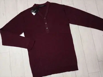 새상품/INTERMEZZO/인터메조/니트/보르도/스웨터