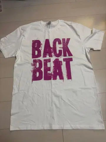 토츠카 쇼타 무대 [ BACK BEAT ] 티셔츠 화이트