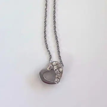하트형 목걸이 PWG9