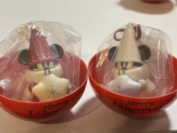 디즈니 크리스마스 리루린린 2025 캡슐 토이 2개 세트