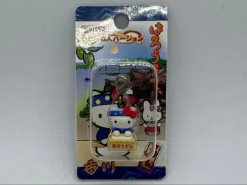 지역 한정 키티 스트랩 카가와 한정 우동 장인 2008