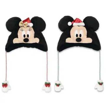[ 새상품 ] 디즈니 크리스마스 2025 미키 미니 팬캡 세트