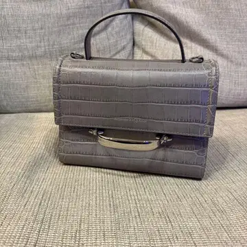새상품 Alexander McQueen 그레이 핸드백