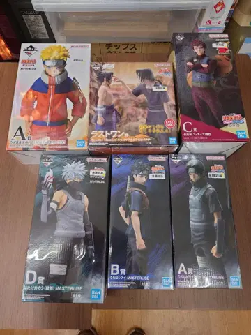 제일복권 NARUTO 피규어 6종 세트