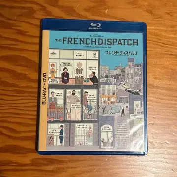 프렌치 디스패치 DVD Blu-ray 세트