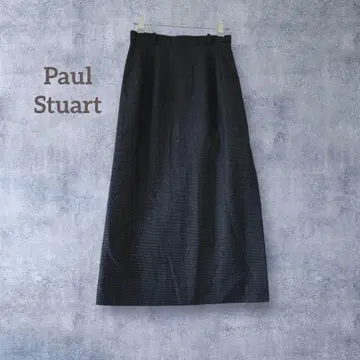 [폴 스튜어트] 도트 롱 타이트 스커트 안감 부착