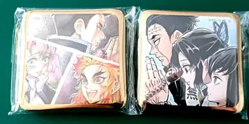 귀멸의 칼날 스퀘어 캔뱃지 행운권 다이닝 무이치로 렌고쿠 미츠리 시노부