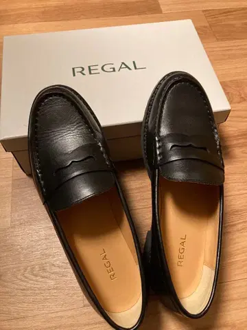 REGAL 블랙 로퍼