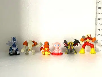 포켓몬 피규어 6체 세트 Pokemon 레트로 레어