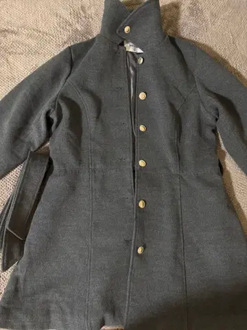 NICE CLAUP 리본 미들 코트