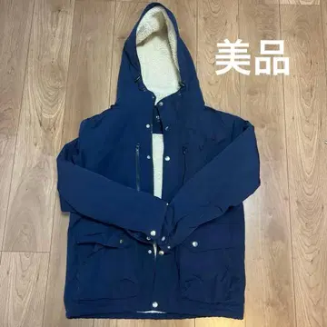 네이비 마운틴 후드티